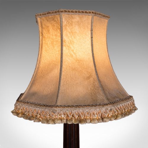 ANTIQUE STANDARD LAMP ENGLISH FLOOR LIGHT WILLIAM IV REVIVAL VICTORIAN 1890 - ADDITIONAL PHOTO 8