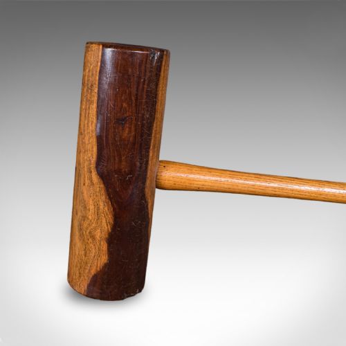 ANTIQUE VICARAGE CROQUET SET ENGLISH COUNTRY GARDEN GAMES STAND EDWARDIAN - ADDITIONAL PHOTO 5