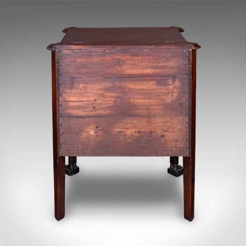 ANTIQUE COCKTAIL CABINET ENGLISH EGYPTIAN TASTE GREAT EXHIBITION VICTORIAN - ADDITIONAL PHOTO 4