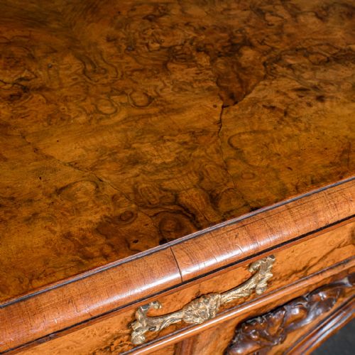 ANTIQUE MORNING ROOM BOOK CABINET ENGLISH WALNUT MIRROR FRONT BOOKCASE REGENCY - ADDITIONAL PHOTO 7