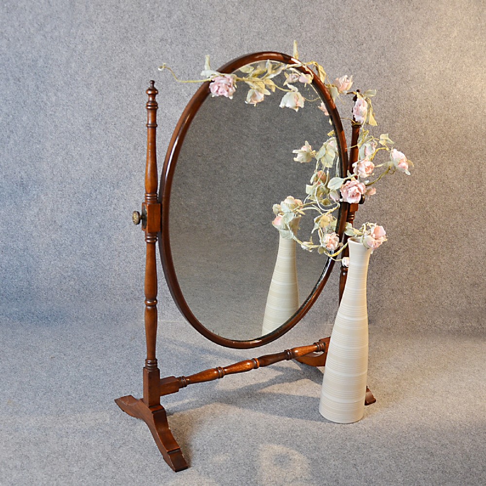 Antique Mirror Dressing Table Vanity Swing Cosmetic English Victorian c1880
