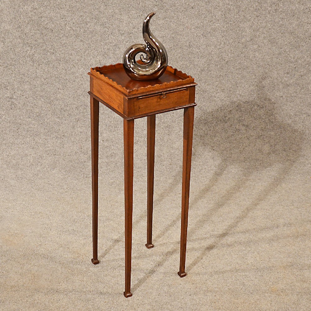 Antique Specimen Table Lamp Occasional Side Wine Fine English Victorian c1880