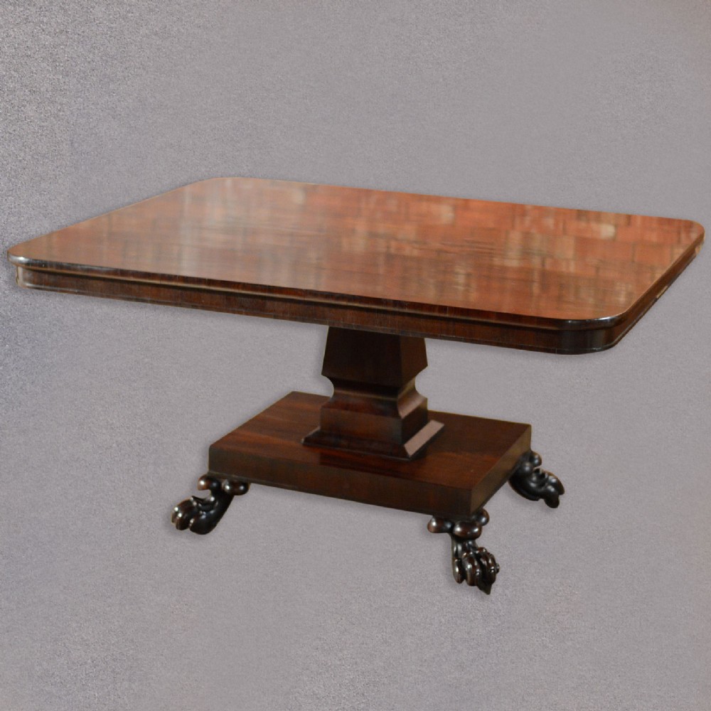 Antique Tilt Top Dining Table, Breakfast Table, English 6 Seat William IV c.1835