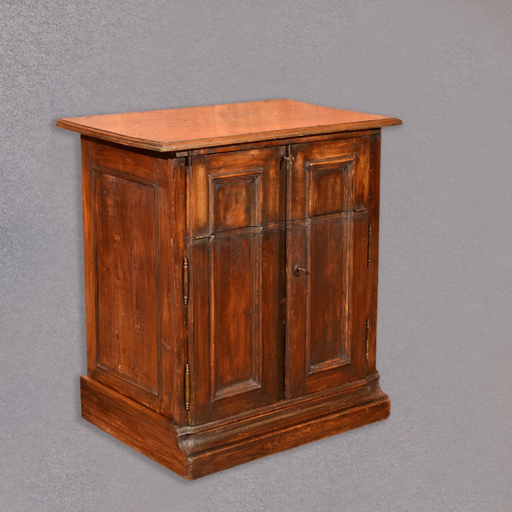 Antique Specimen Cabinet, French Oak Cupboard, Secretaire, Desk, Chest c.1850