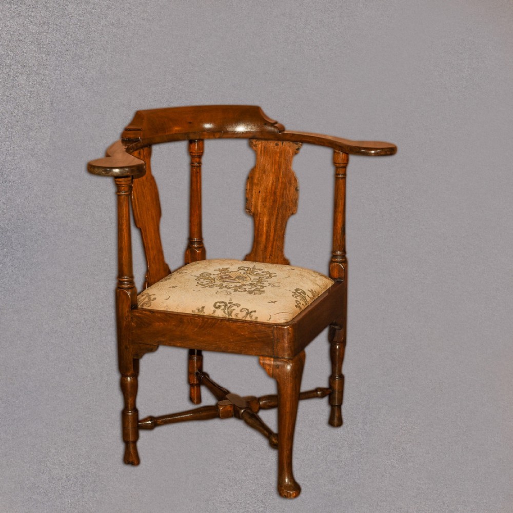 Late Georgian Corner Elbow Chair, c.1790