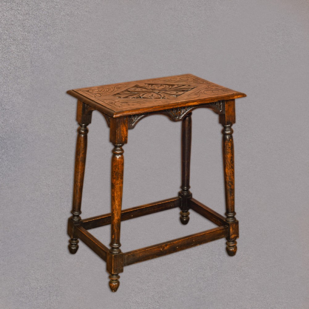 Late Victorian Oak Occasional Table, c.1890