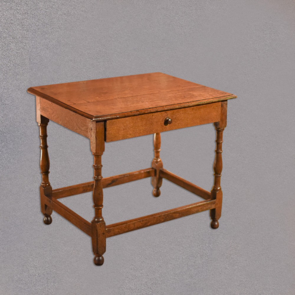 Victorian Oak Occasional Table, c.1850