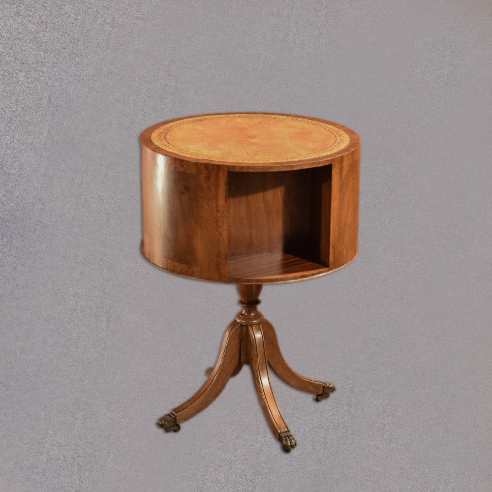 Edwardian Revolving Drum Bookcase, c.1910