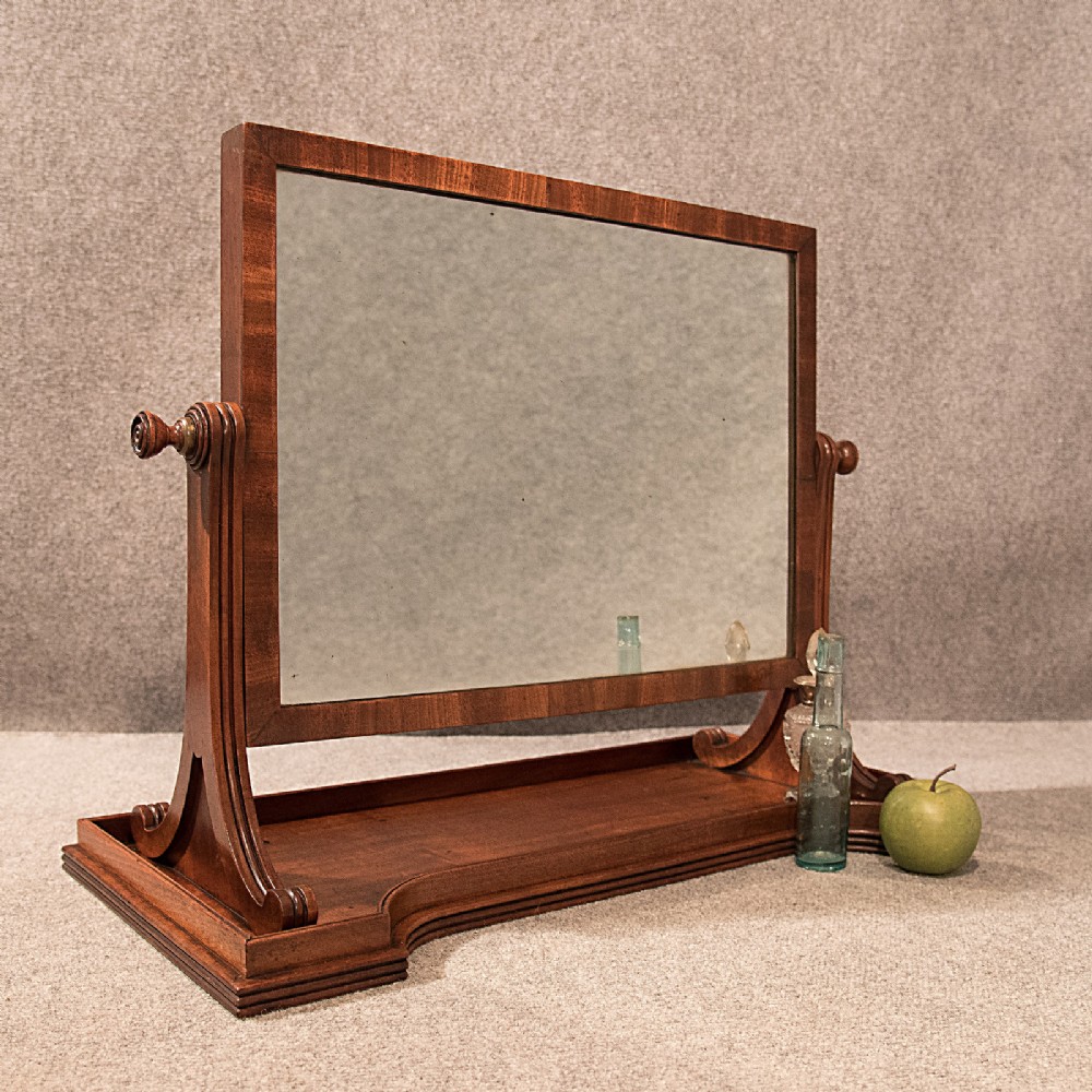 Antique Regency Bedroom Toilet Mirror 24