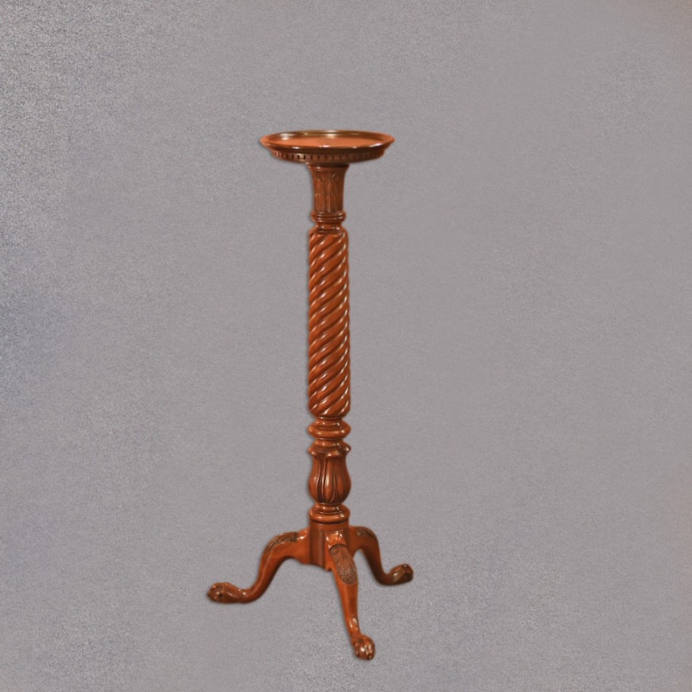 Early Victorian Mahogany Torchere, Plant Stand c.1850