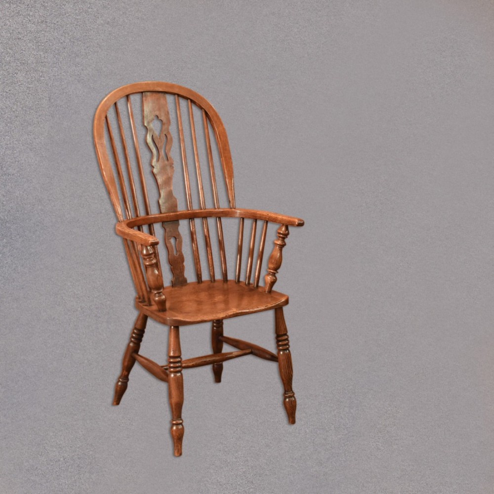Victorian Windsor Stick Back Chair, c.1870