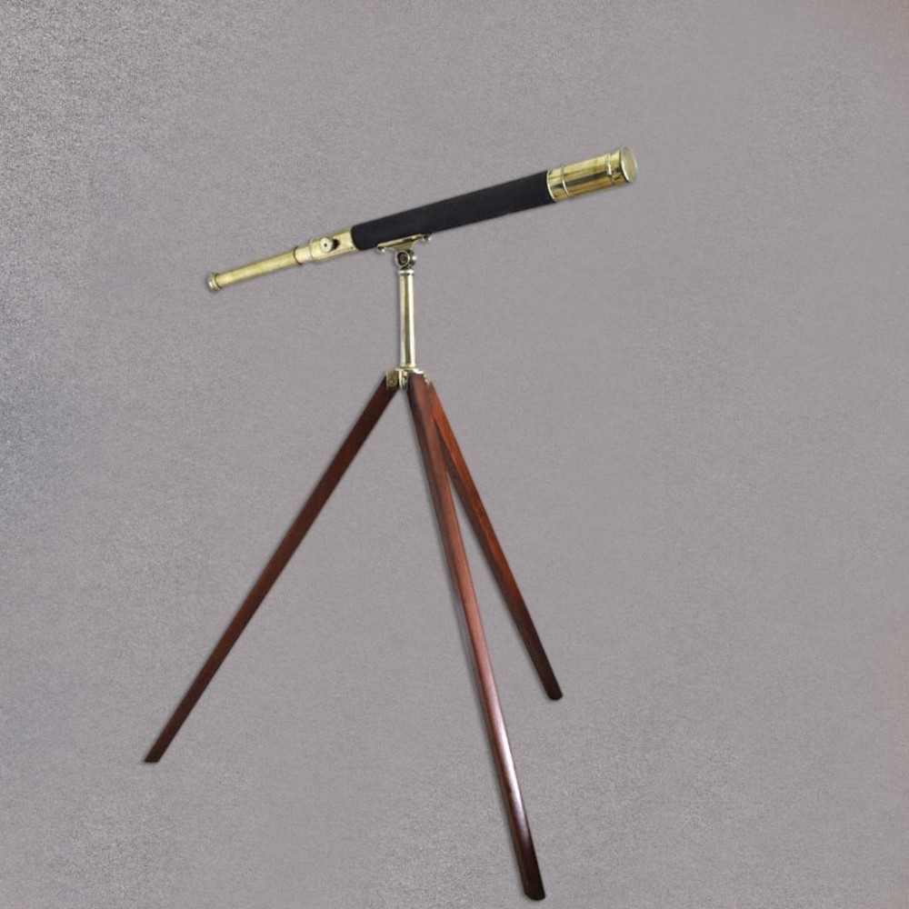 Antique Telescope, Wood (late Abraham) c.1880, Astronomical, Terrestrial