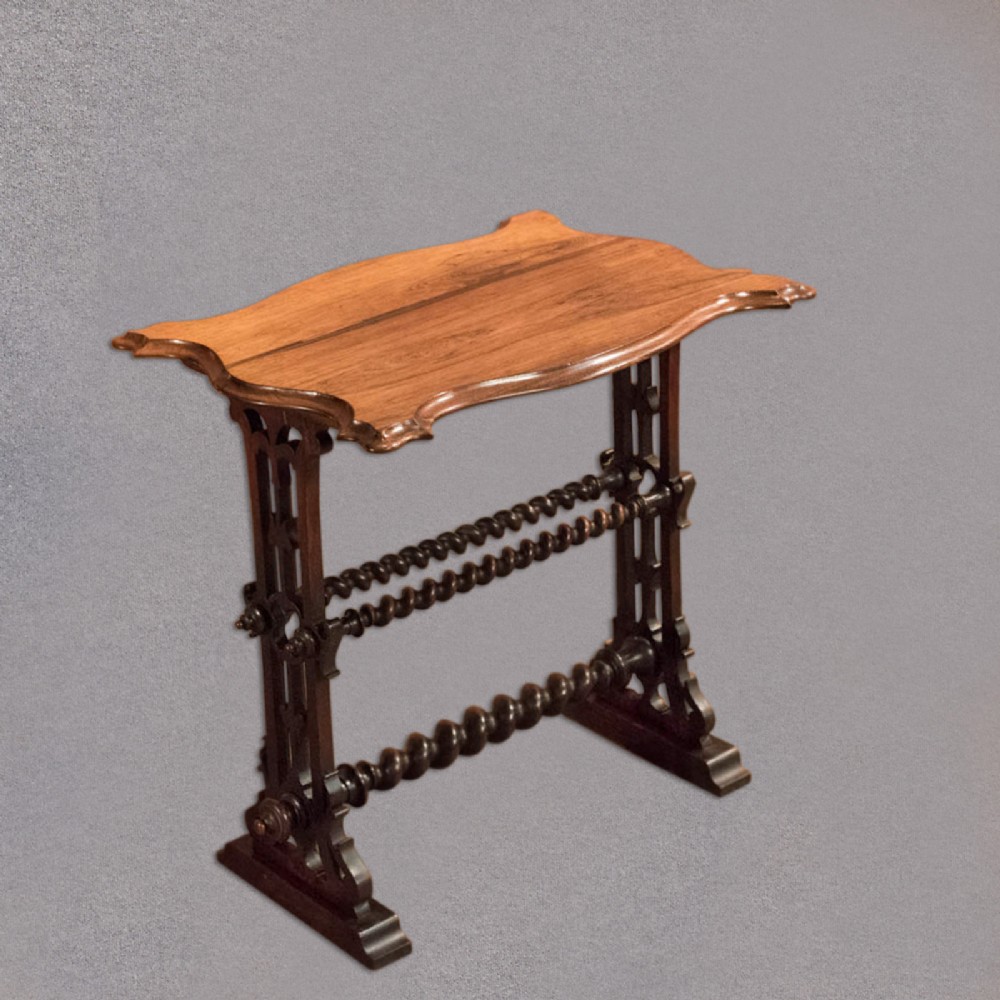 Victorian Rosewood Side Table, c.1860