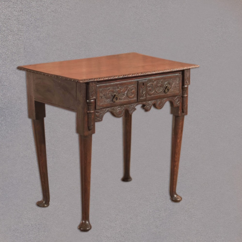 Georgian Provincial Oak Table, c.1750
