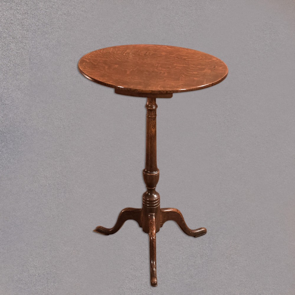 Georgian Antique Wine Table in Oak, c1800