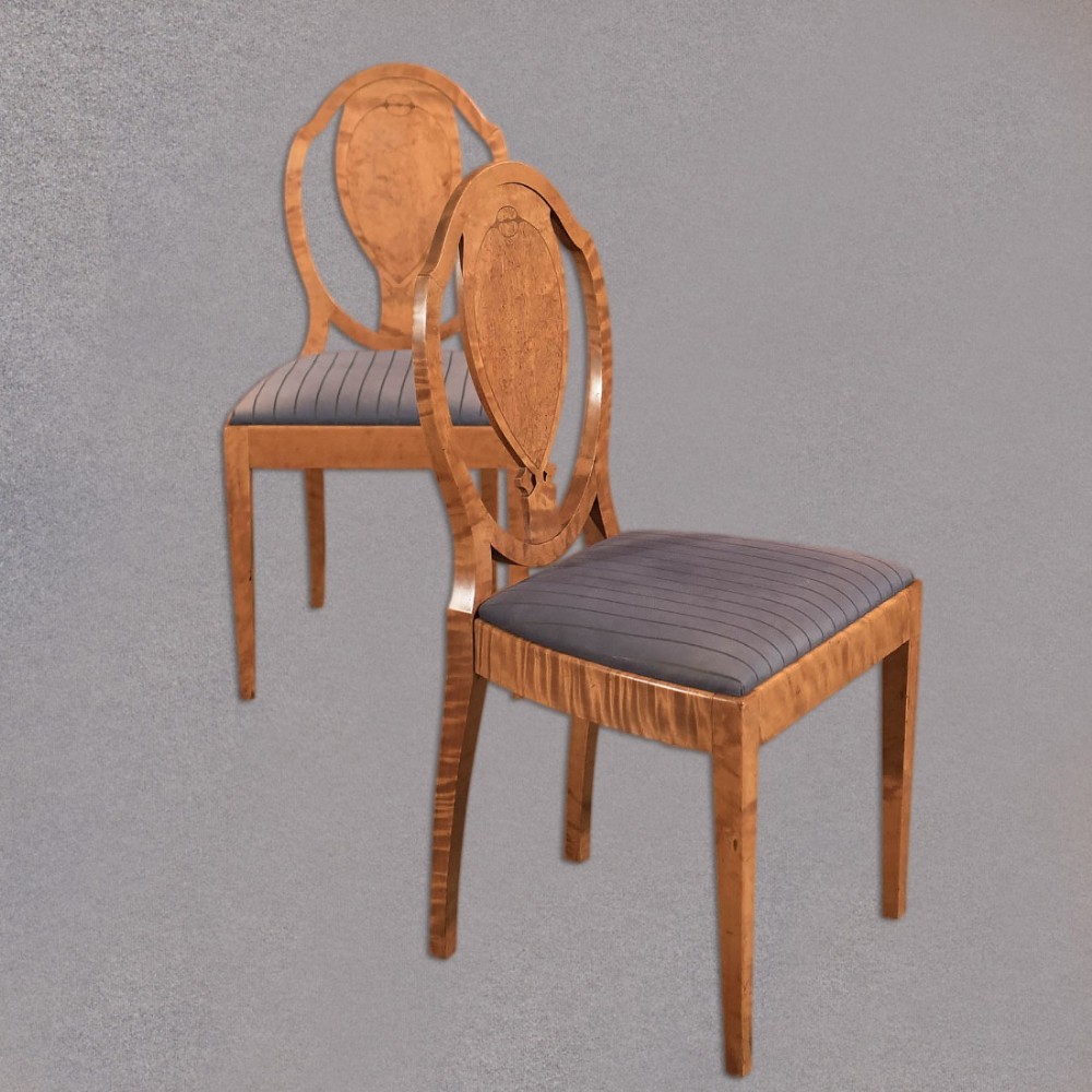 Antique Pair of Chairs, A.B. Nordiska Kompaniet 1918
