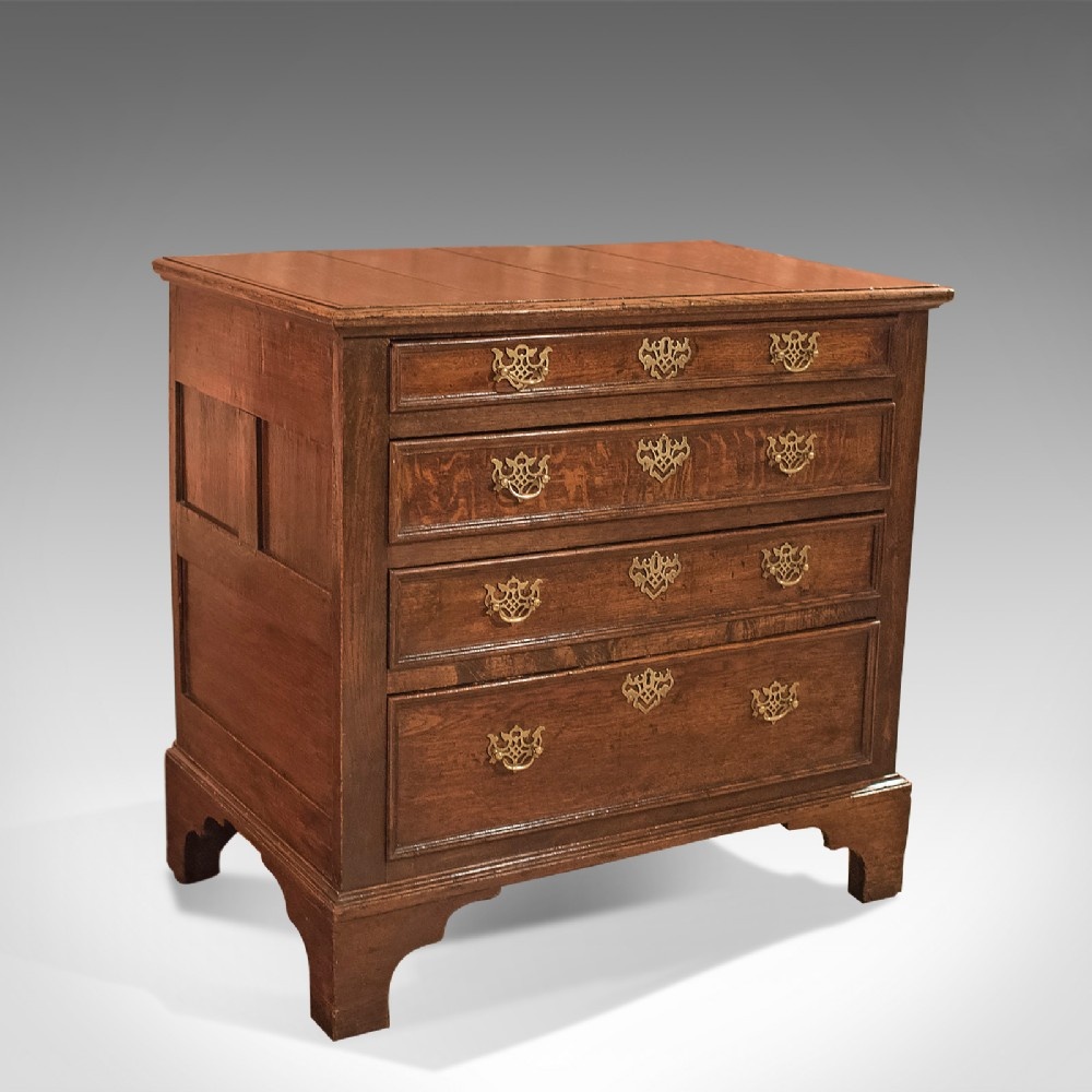 Antique Chest of Drawers, Georgian Oak, c.1760