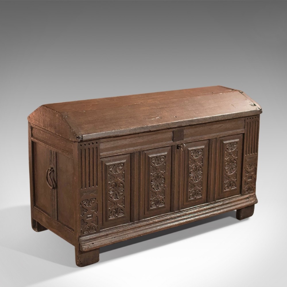 Antique Chest, Ships Trunk c.1700