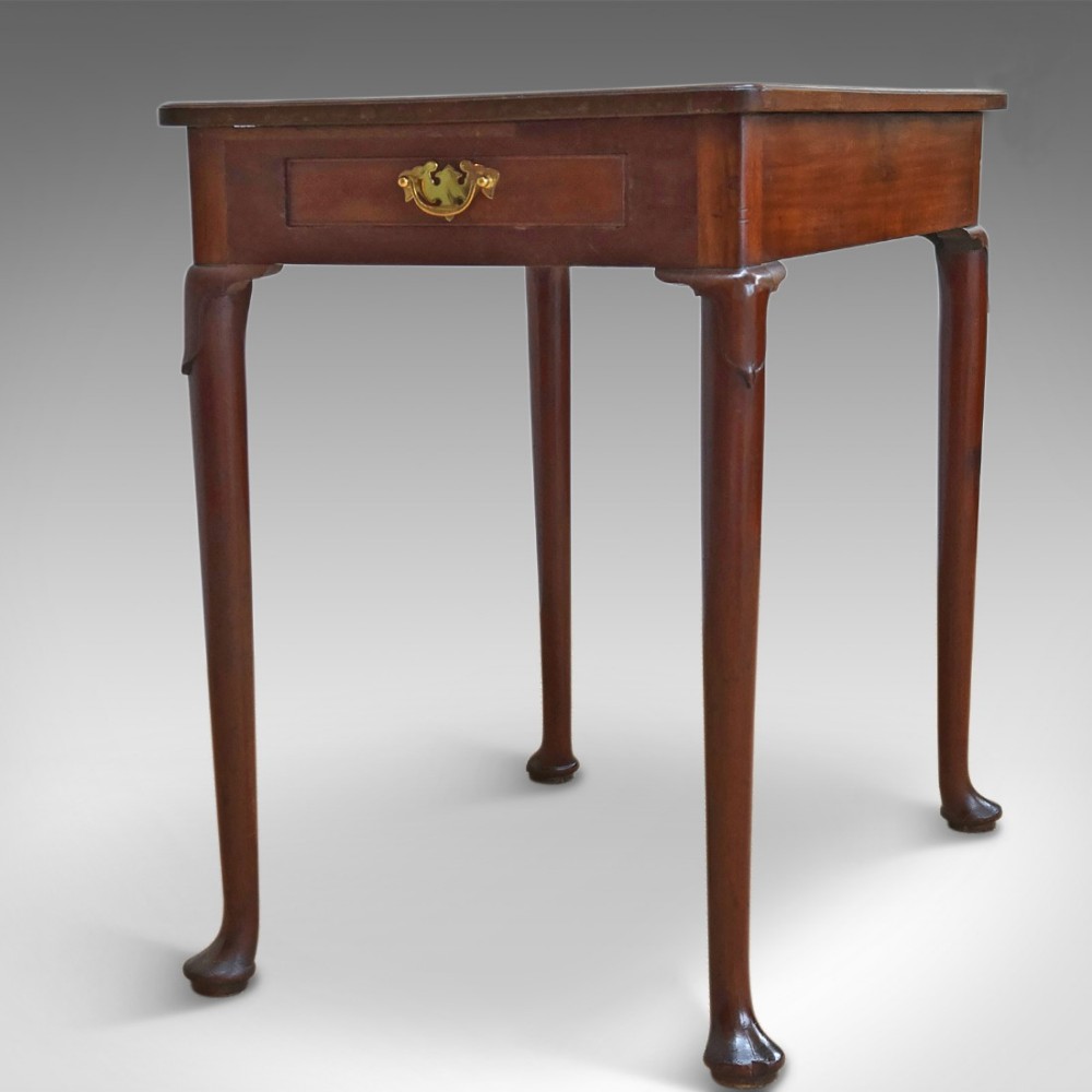 Antique Side Table, Early Georgian, Walnut c.1750