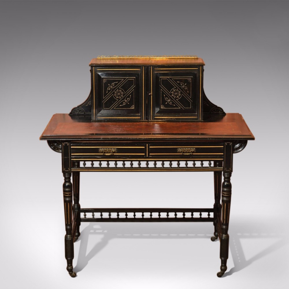 Aesthetic Movement Antique Bonheur du Jour, c.1880