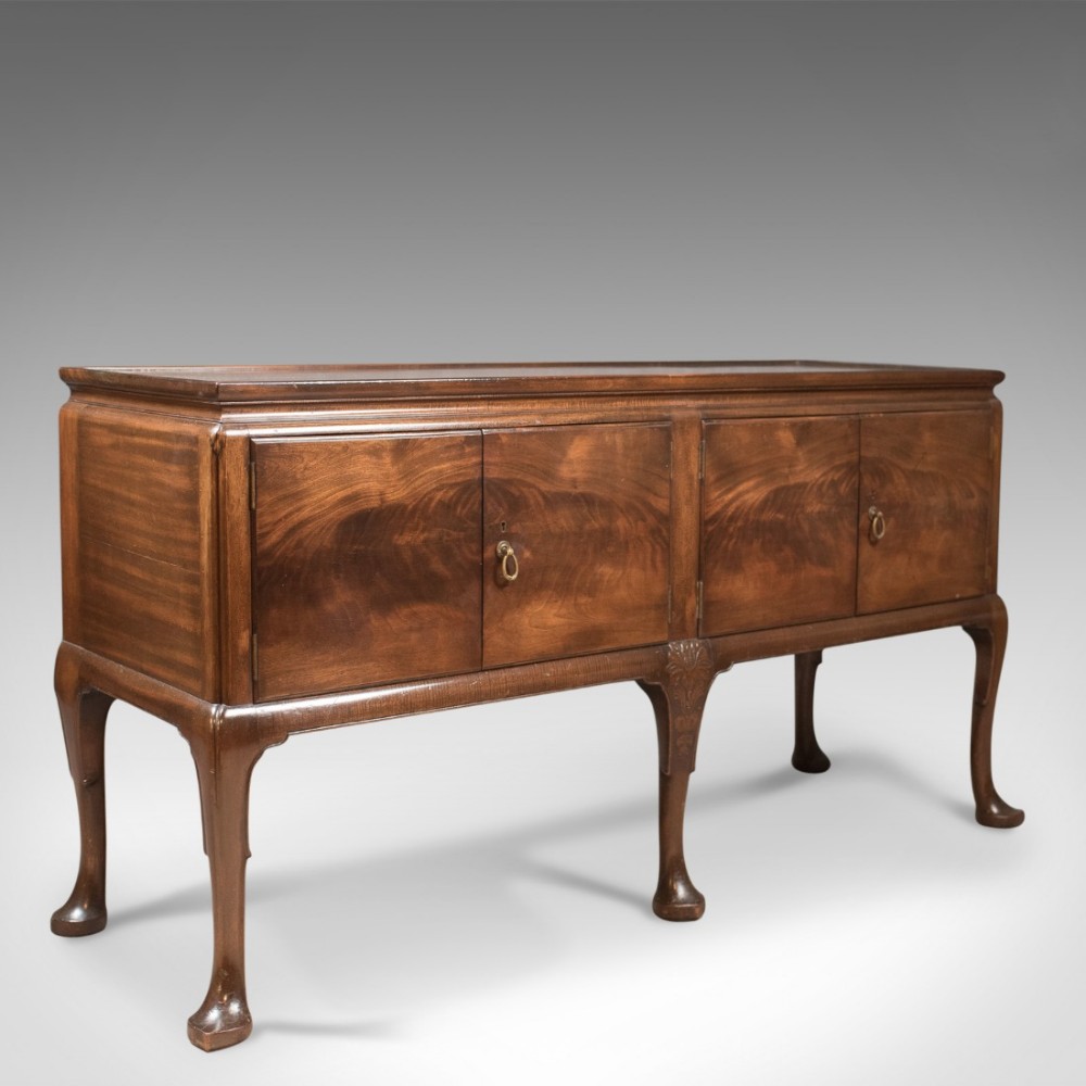 Whytock & Reid Antique Sideboard, Mahogany Early 20th Century