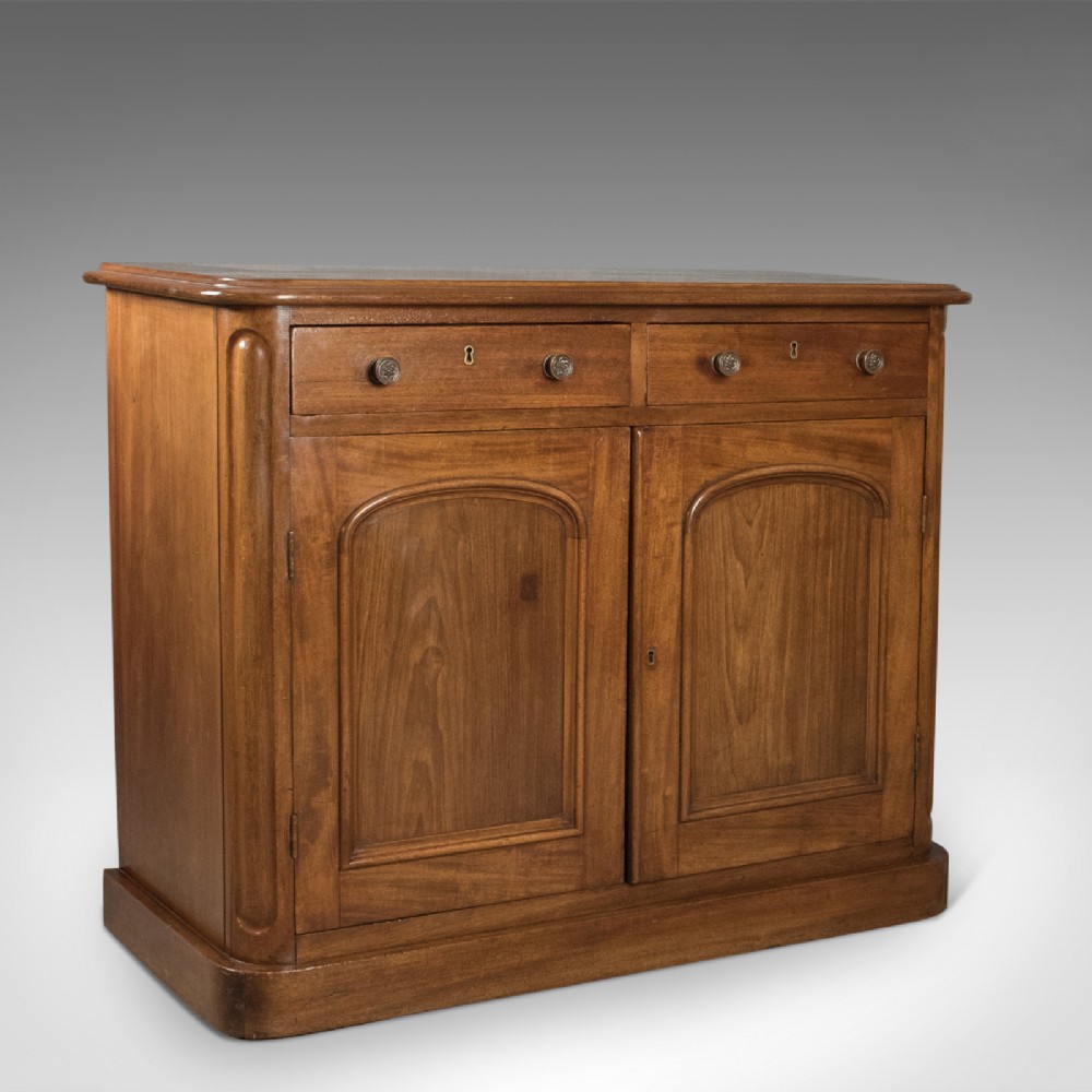 Victorian Ship's Buffet Cabinet, HMS Espiegle Nautical Cupboard, English c.1880