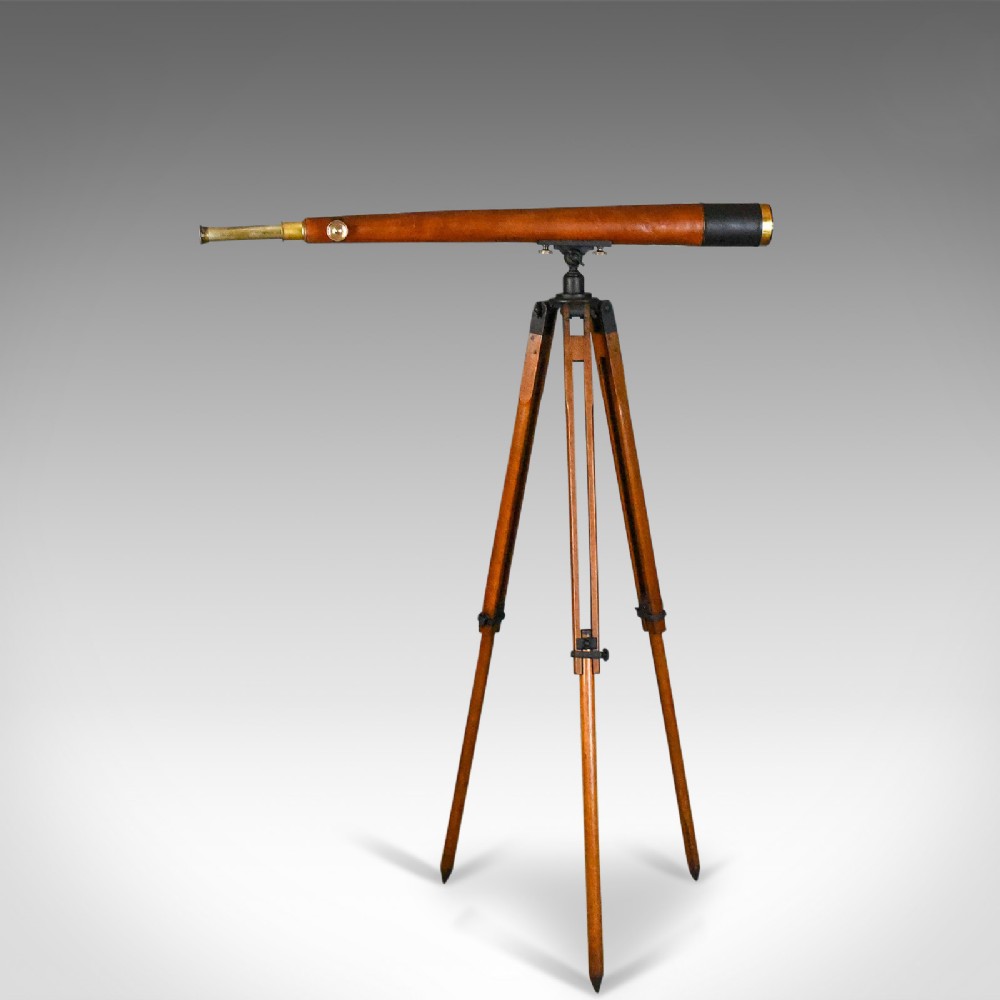 Antique Telescope, Tripod, 3