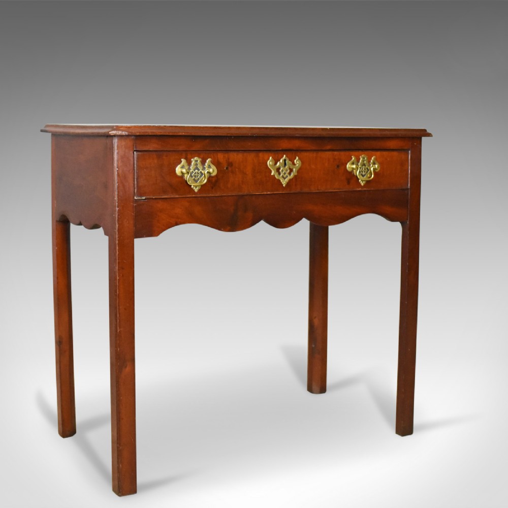 Antique Lowboy, Mahogany, Late Georgian, English Side Table, Circa 1800