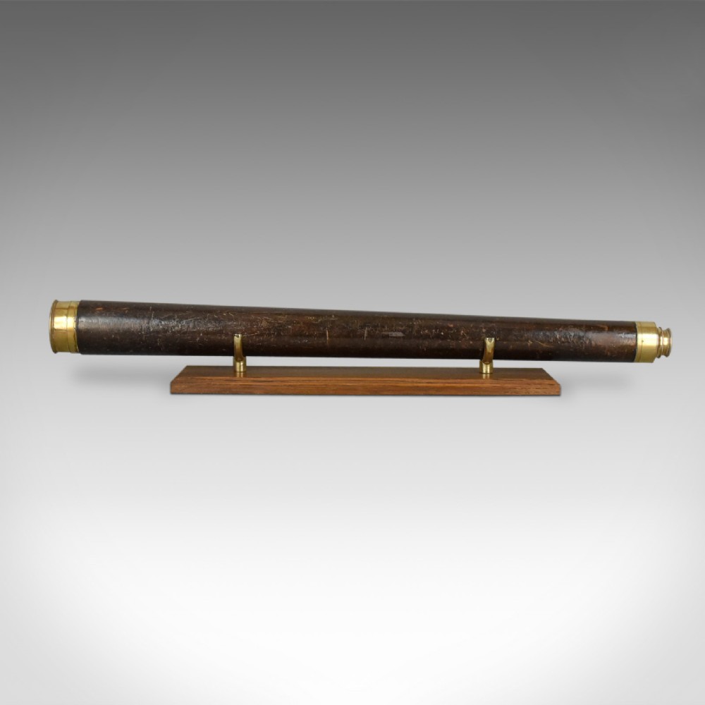Antique Telescope, Single Draw Terrestrial Refractor, Dollond London Circa 1800