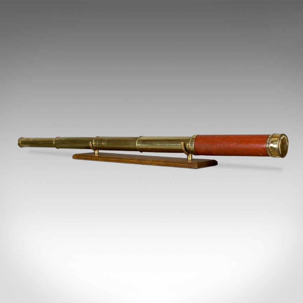 Antique Telescope, Dollond London, Terrestrial Four Draw Refractor Circa 1800