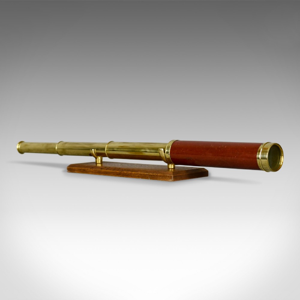 Antique Telescope, Three Draw Terrestrial, Achromatic, Refractor, Dollond c.1800