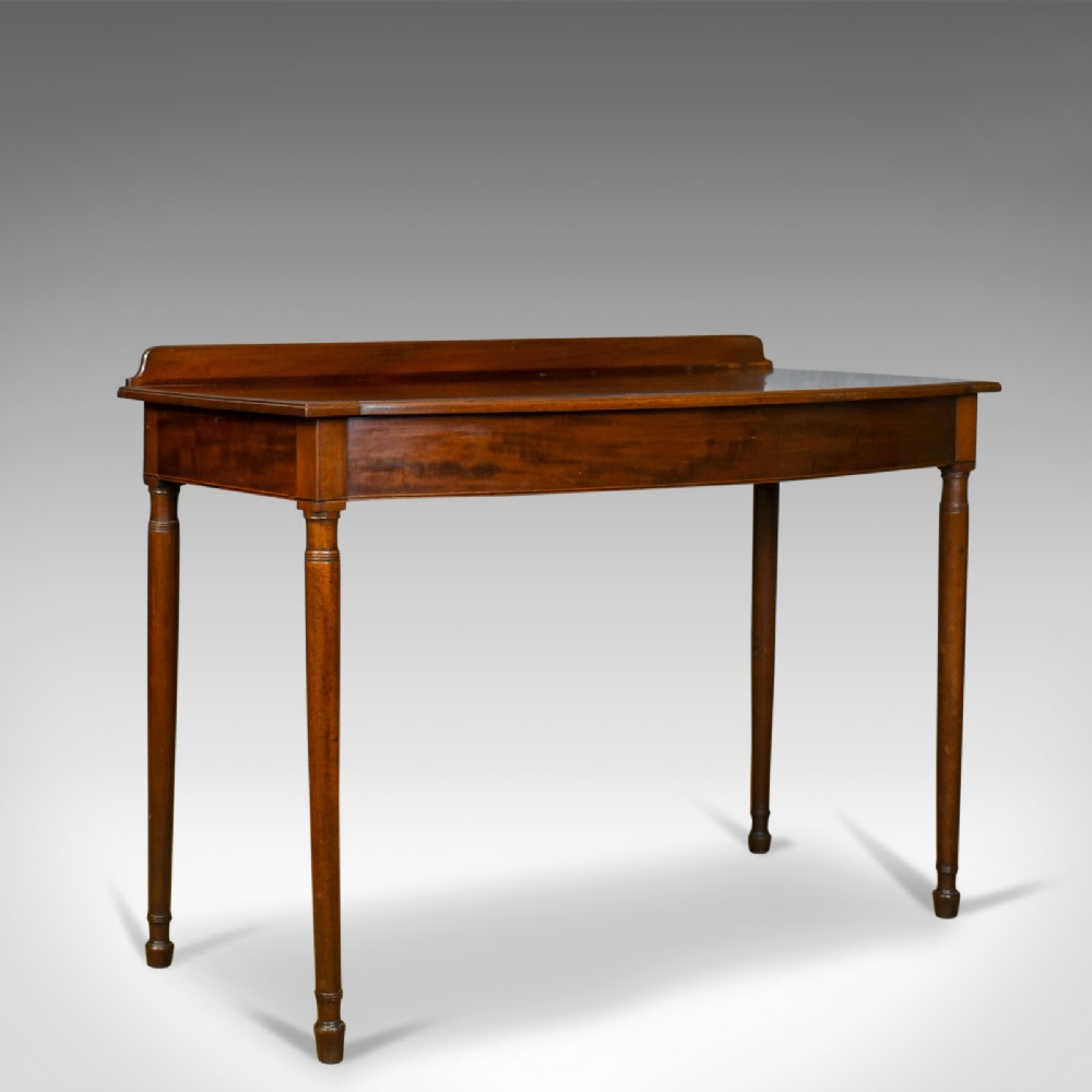 Antique Console Table, English, Georgian, Mahogany, Side, Circa 1800