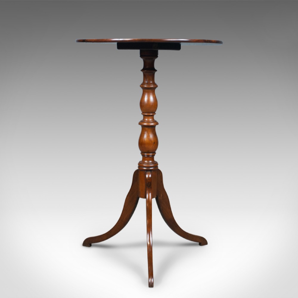 Antique Wine Table, Regency, Circular, Side, Mahogany, Circa 1820