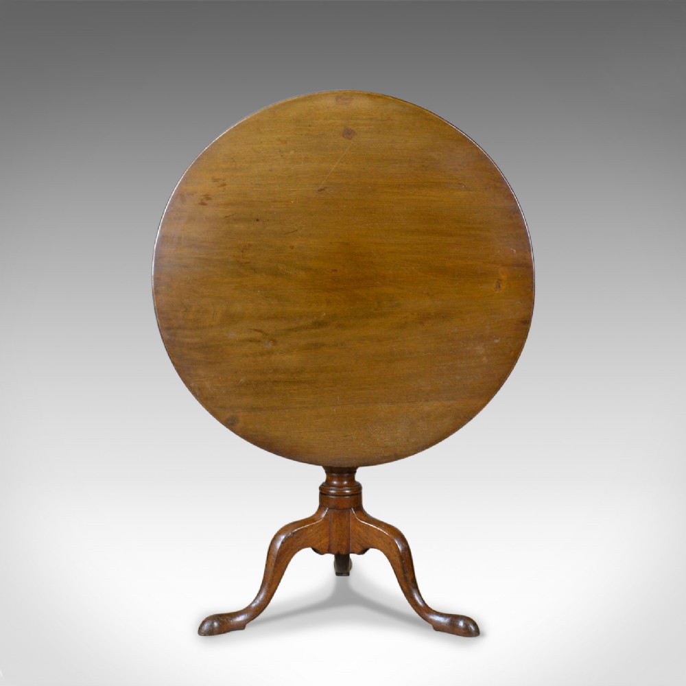 Antique Tilt Top Table, English, Mahogany, Side, Early 19th Century, Circa 1800