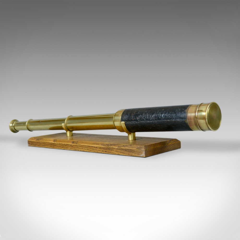 Antique Telescope, Three Draw Refractor, J Casartelli and Son, Circa 1900