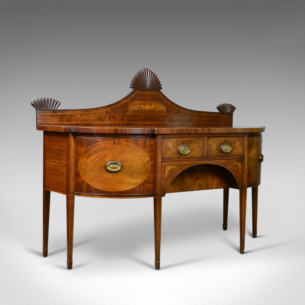 Large Antique Sideboard, English, Late Georgian, Server, Mahogany, Circa 1800