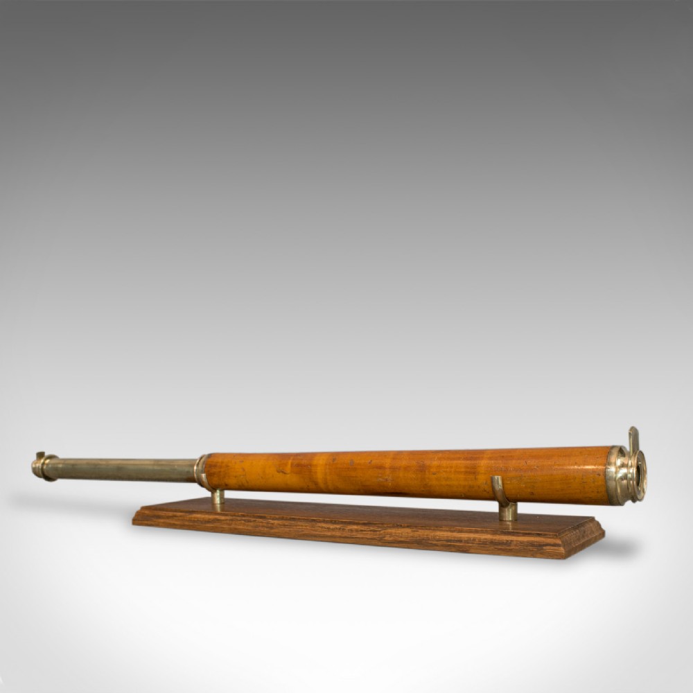 Antique Telescope, Single Draw Refractor, English, Georgian, Circa 1760