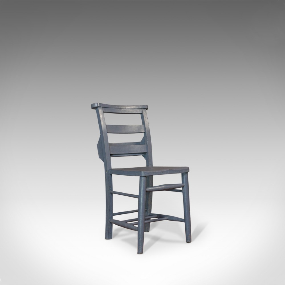 Antique School Chair, English, Victorian, Beech, Educational, Seat, Circa 1900