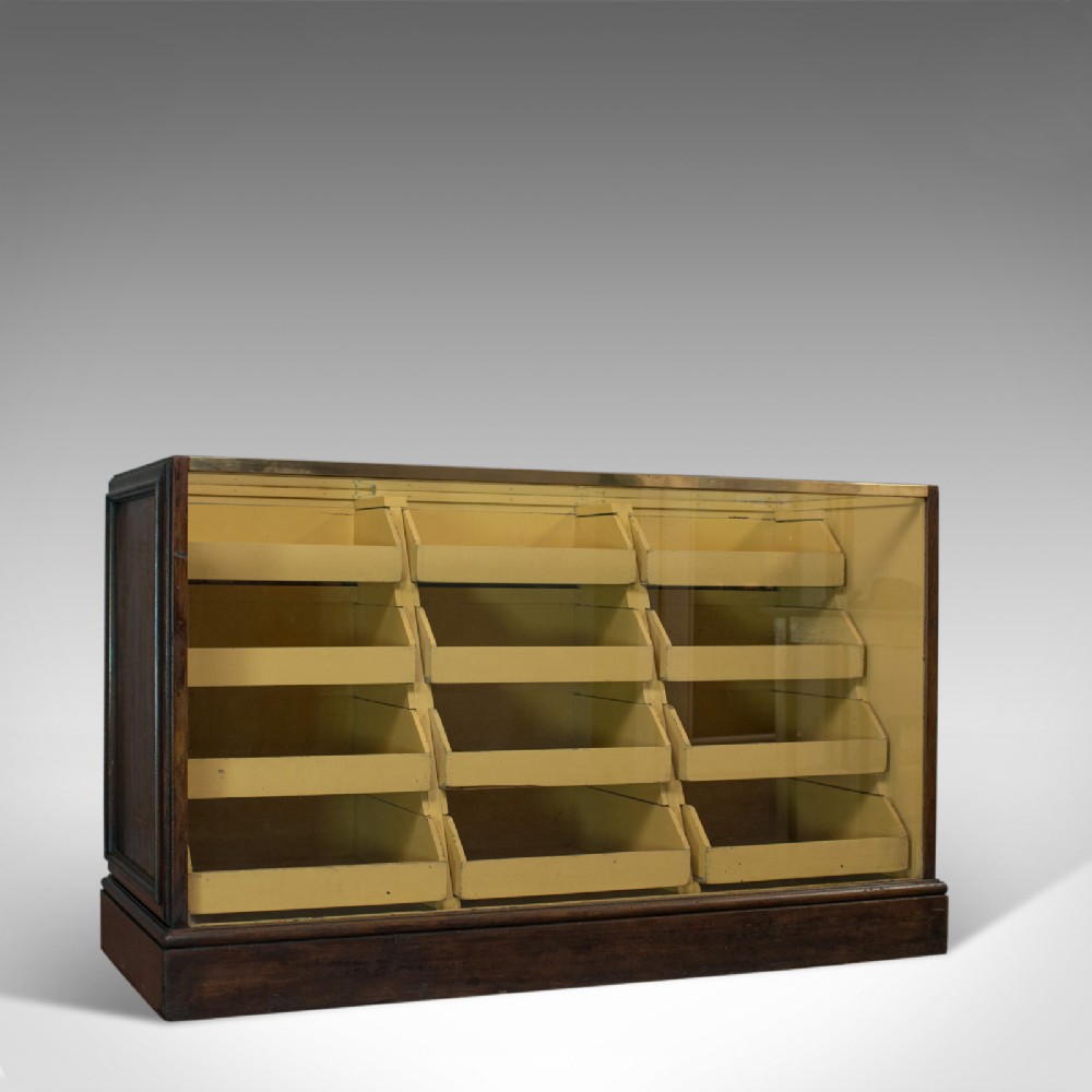 Antique Haberdashery Cabinet, English, Oak, Mahogany, Tiered, Edwardian, C.1910 