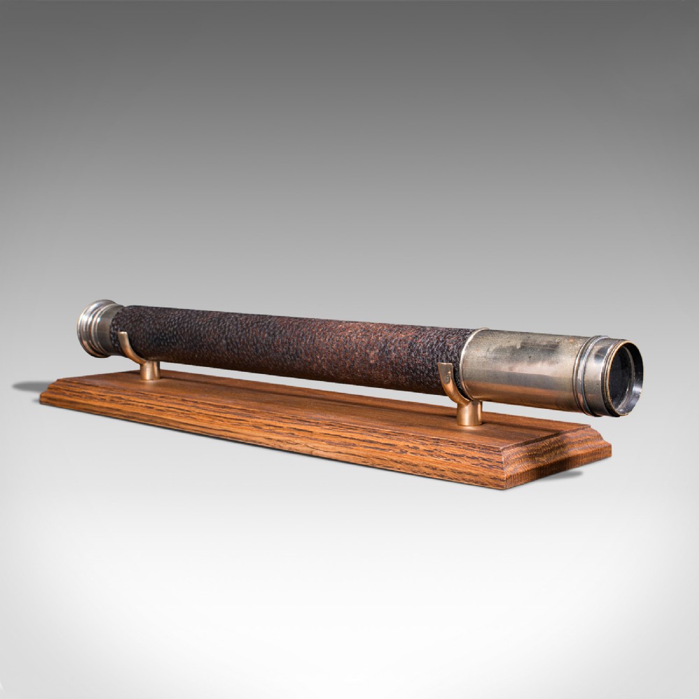 Antique Officer Of The Watch Telescope, German, Single Draw, Voigtlander, C.1910