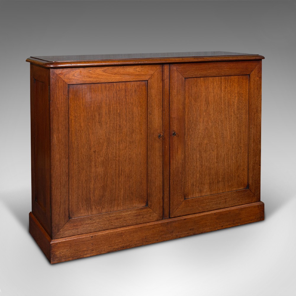 Antique Side Cabinet, English, Victorian, Circa 1870