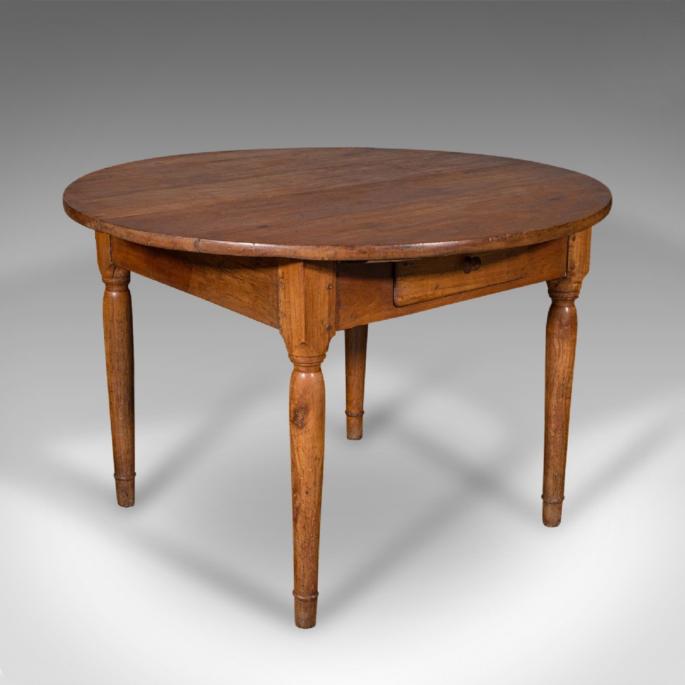 Antique Provencal Baker's Table, French, 4 Seat, Kitchen, Boulangerie, Victorian