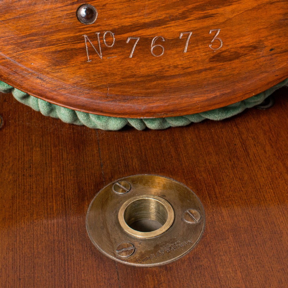 Antique Revolving Music Stool, English, Walnut, Piano, Charles Wadman, C.1880 View XI