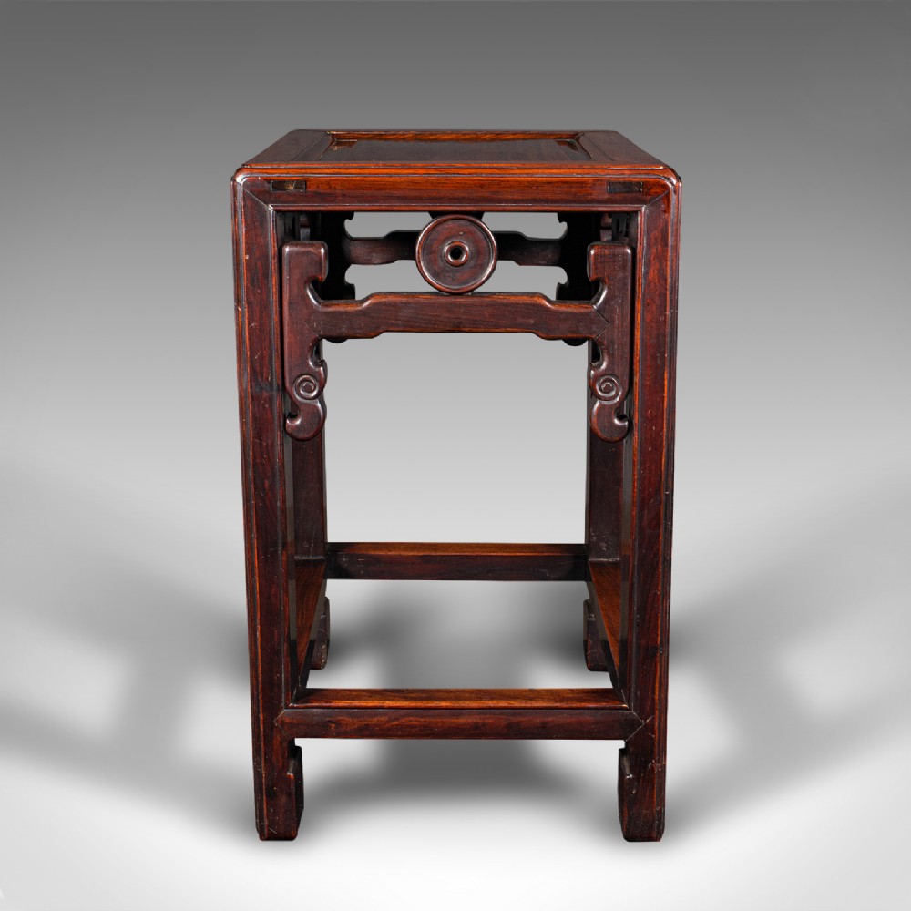 Antique Occasional Table, Chinese, Lamp, Jardiniere Stand, Victorian, Circa 1900