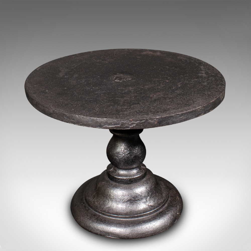 Antique Potter's Decoration Wheel, English, Rotary Finishing Plinth, Victorian