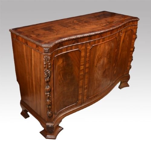 Carved Mahogany Sideboard