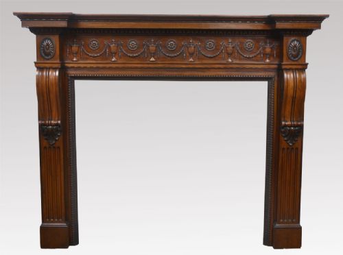 Victorian Mahogany Fire Surround