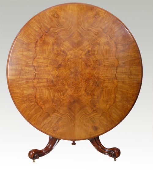 Walnut Round Breakfast Table