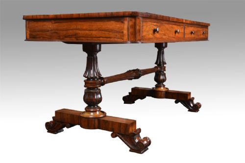 Rosewood Library Table