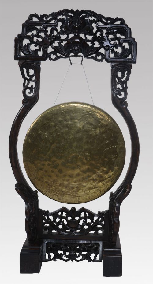 Chinese Carved Dinner Gong